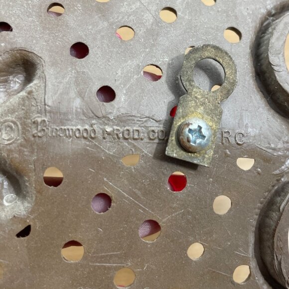 Vintage Burwood Decorative Wall Hanging Fans Set of 2 1980 Ratan Wicker Look USA - Picture 4 of 8